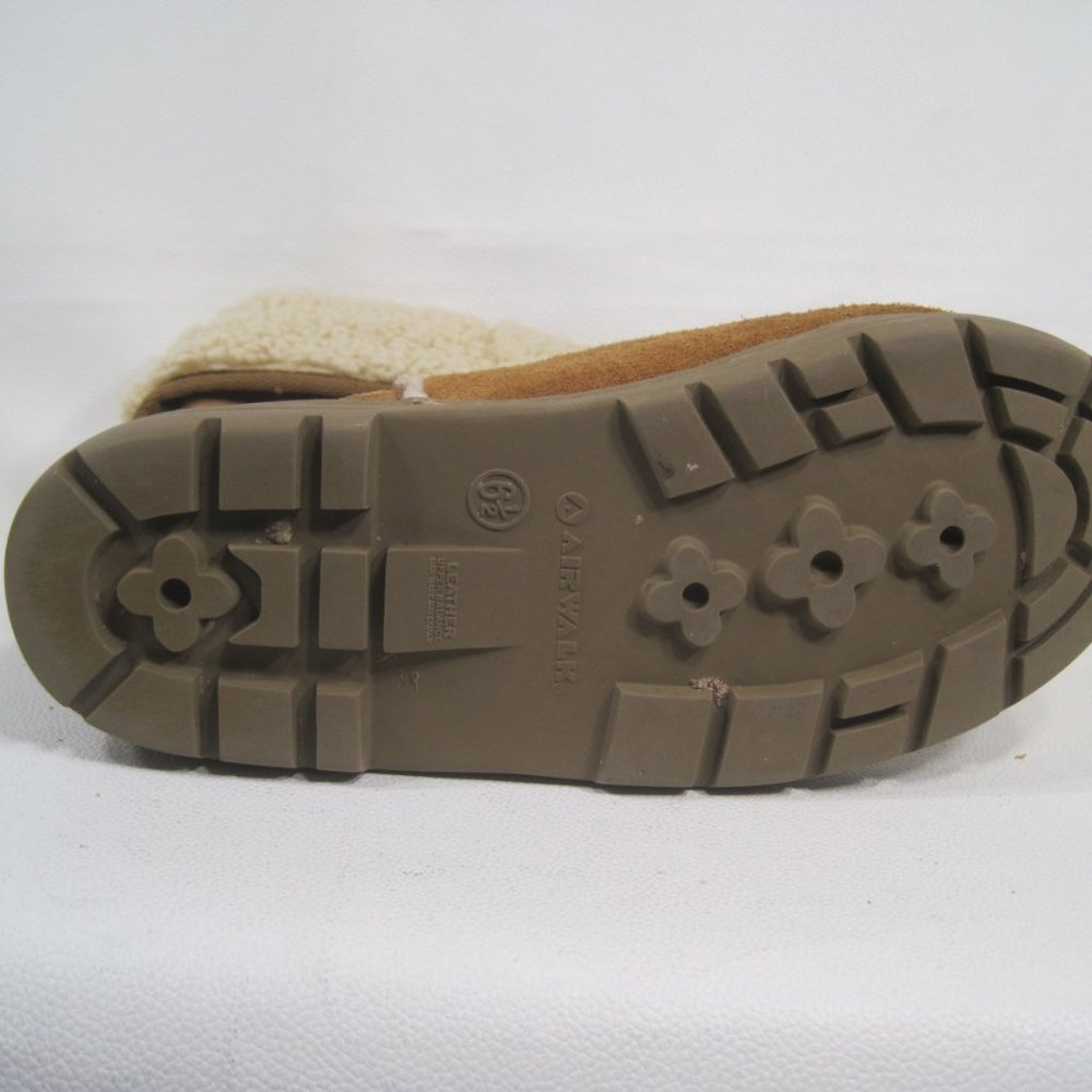 AIRWALK Brown Leather Upper Balance Womens BOOTS - Picture 11 of 11